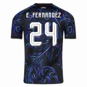 E.FERNANDEZ NO.24 Camiseta Argentina Segunda Equipacion 2026 – Versión Jugador