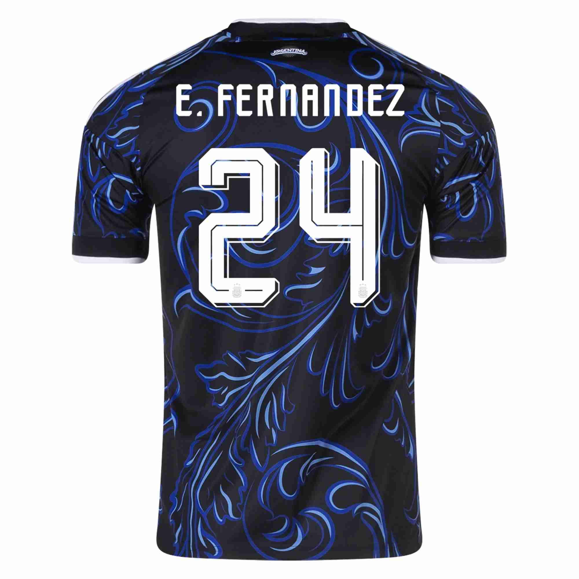 E.FERNANDEZ NO.24 Camiseta Argentina Segunda Equipacion 2026 – Versión Jugador E.FERNANDEZ NO.24 Camiseta Argentina Segunda Equipacion 2026 – Versión Jugador