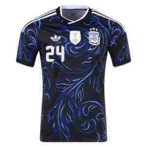E.FERNANDEZ NO.24 Camiseta Argentina Segunda Equipacion 2026 – Versión Jugador_1