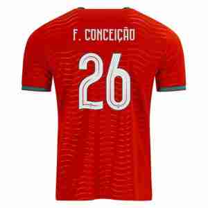 F. CONCEICAO NO.26 Camiseta Portugal Primera Equipacion 2026 – Versión Jugador