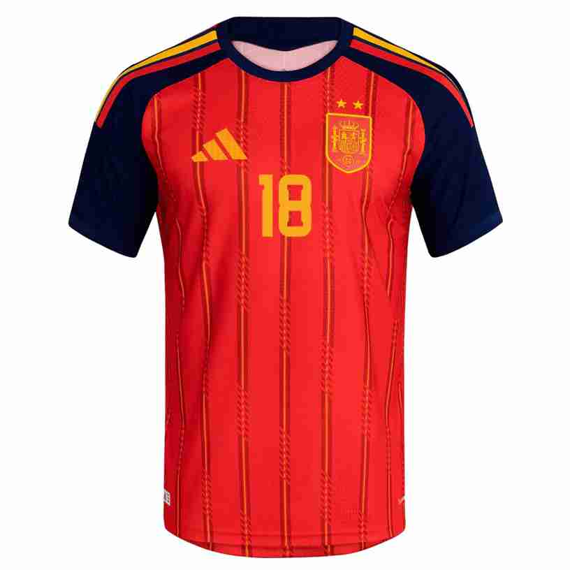 FABIAN NO.18 Spain Home Jersey 2026_1