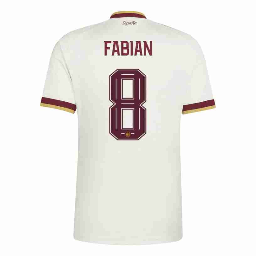 FABIAN NO.8 Camiseta España Segunda Equipacion 2026 – Versión Jugador FABIAN NO.8 Camiseta España Segunda Equipacion 2026 – Versión Jugador