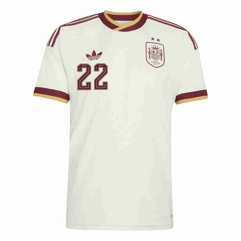 FERMIN NO.22 Spain Away Jersey 2026_1