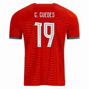 G. GUEDES NO.19 Camiseta Portugal Primera Equipacion 2026 – Versión Jugador