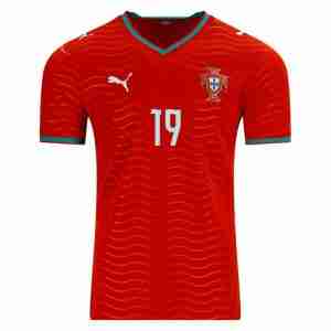 G. GUEDES NO.19 Camiseta Portugal Primera Equipacion 2026 – Versión Jugador_1