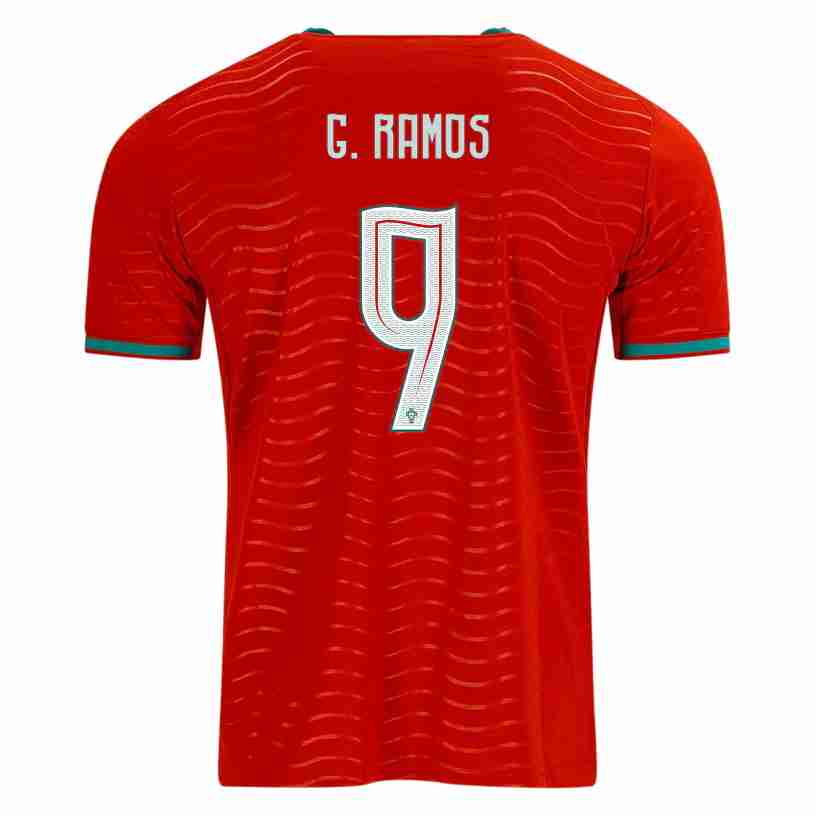 G. RAMOS NO.9 Camiseta Portugal Primera Equipacion 2026 – Versión Jugador G. RAMOS NO.9 Camiseta Portugal Primera Equipacion 2026 – Versión Jugador