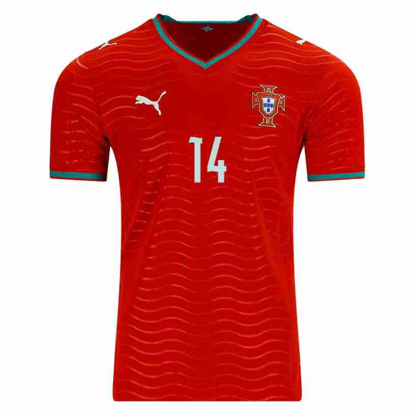 G.INÁCIO NO.14 Camiseta Portugal Primera Equipacion 2026 – Versión Jugador_1 G.INÁCIO NO.14 Camiseta Portugal Primera Equipacion 2026 – Versión Jugador_1