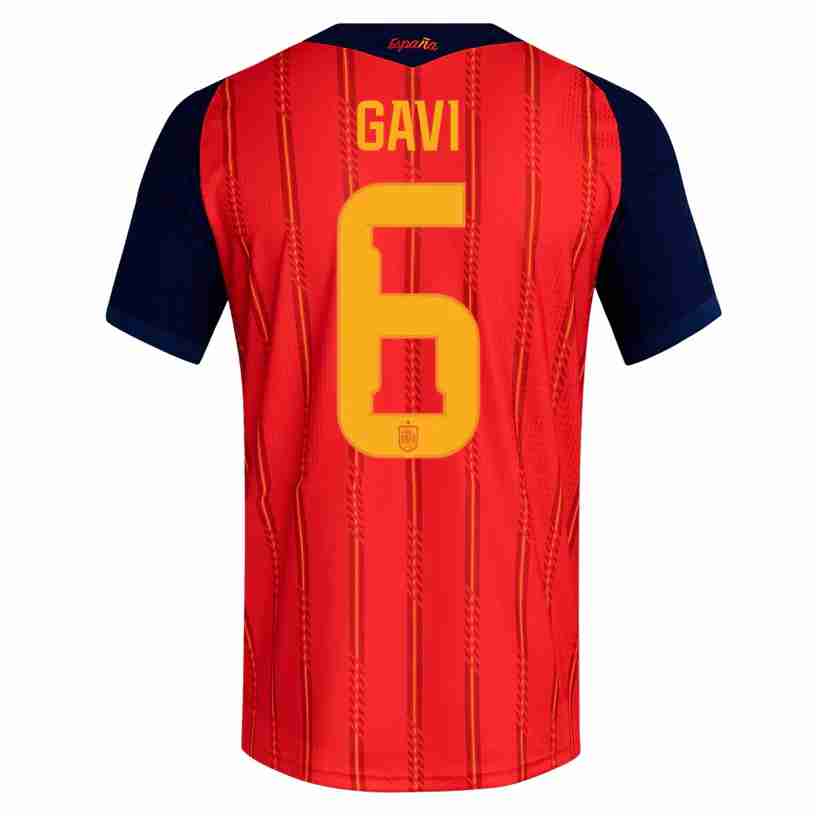 GAVI NO.6 Camiseta España Primera Equipacion 2026 – Versión Jugador GAVI NO.6 Camiseta España Primera Equipacion 2026 – Versión Jugador