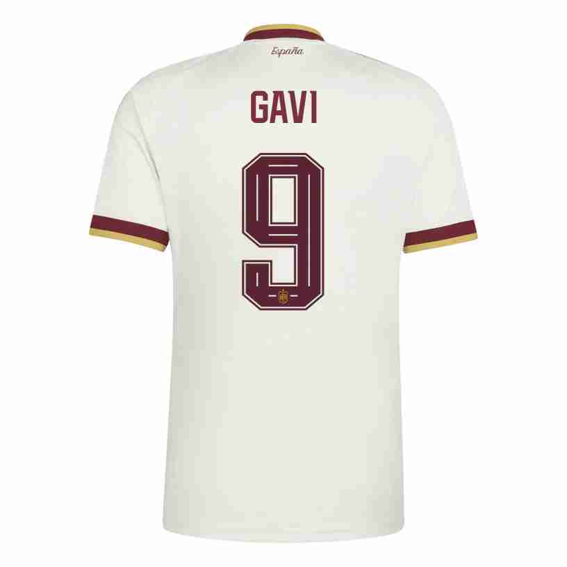GAVI NO.9 Camiseta España Segunda Equipacion 2026 – Versión Jugador GAVI NO.9 Camiseta España Segunda Equipacion 2026 – Versión Jugador