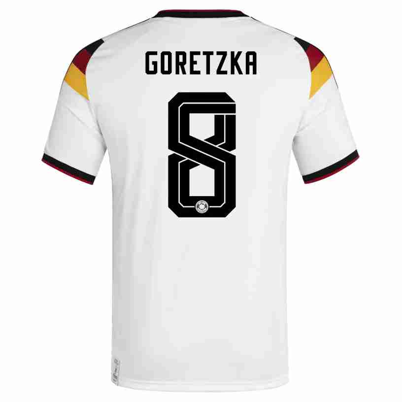 GORETZKA NO.8 Camiseta Alemania Primera Equipacion 2026 – Versión Jugador GORETZKA NO.8 Camiseta Alemania Primera Equipacion 2026 – Versión Jugador