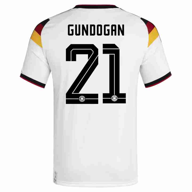 GUNDOGAN NO.21 Camiseta Alemania Primera Equipacion 2026 – Versión Jugador GUNDOGAN NO.21 Camiseta Alemania Primera Equipacion 2026 – Versión Jugador