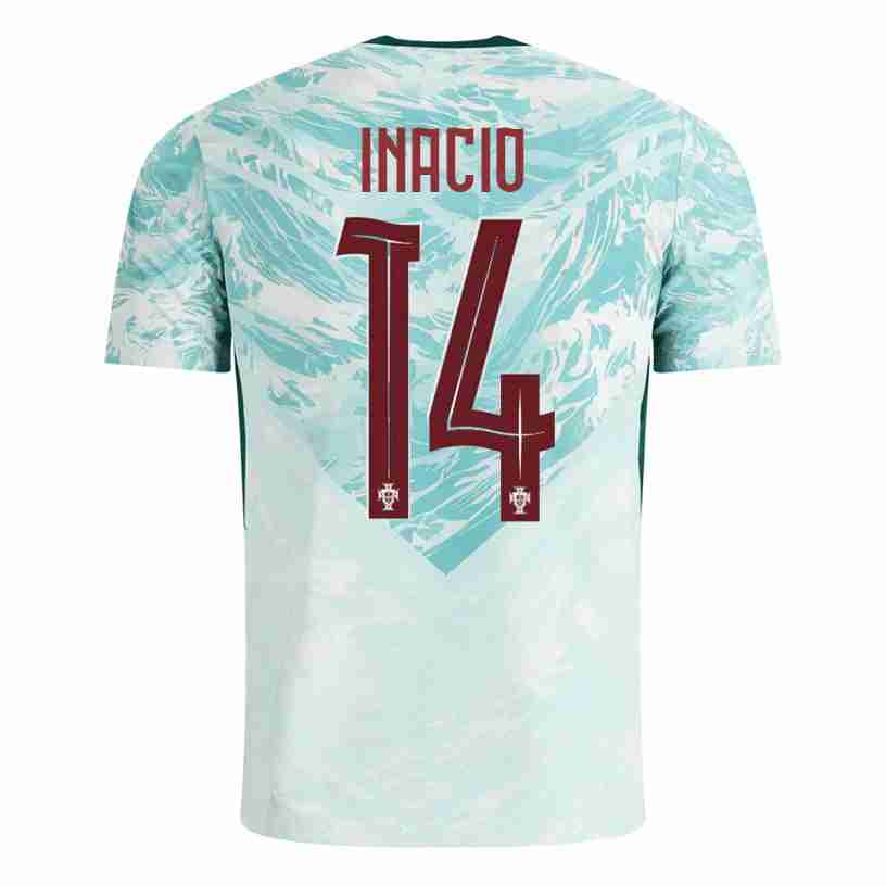 INACIO NO.14 Camiseta Portugal Segunda Equipacion 2026 – Versión Jugador INACIO NO.14 Camiseta Portugal Segunda Equipacion 2026 – Versión Jugador