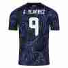 J.ALVAREZ NO.9 Camiseta Argentina Segunda Equipacion 2026 – Versión Jugador
