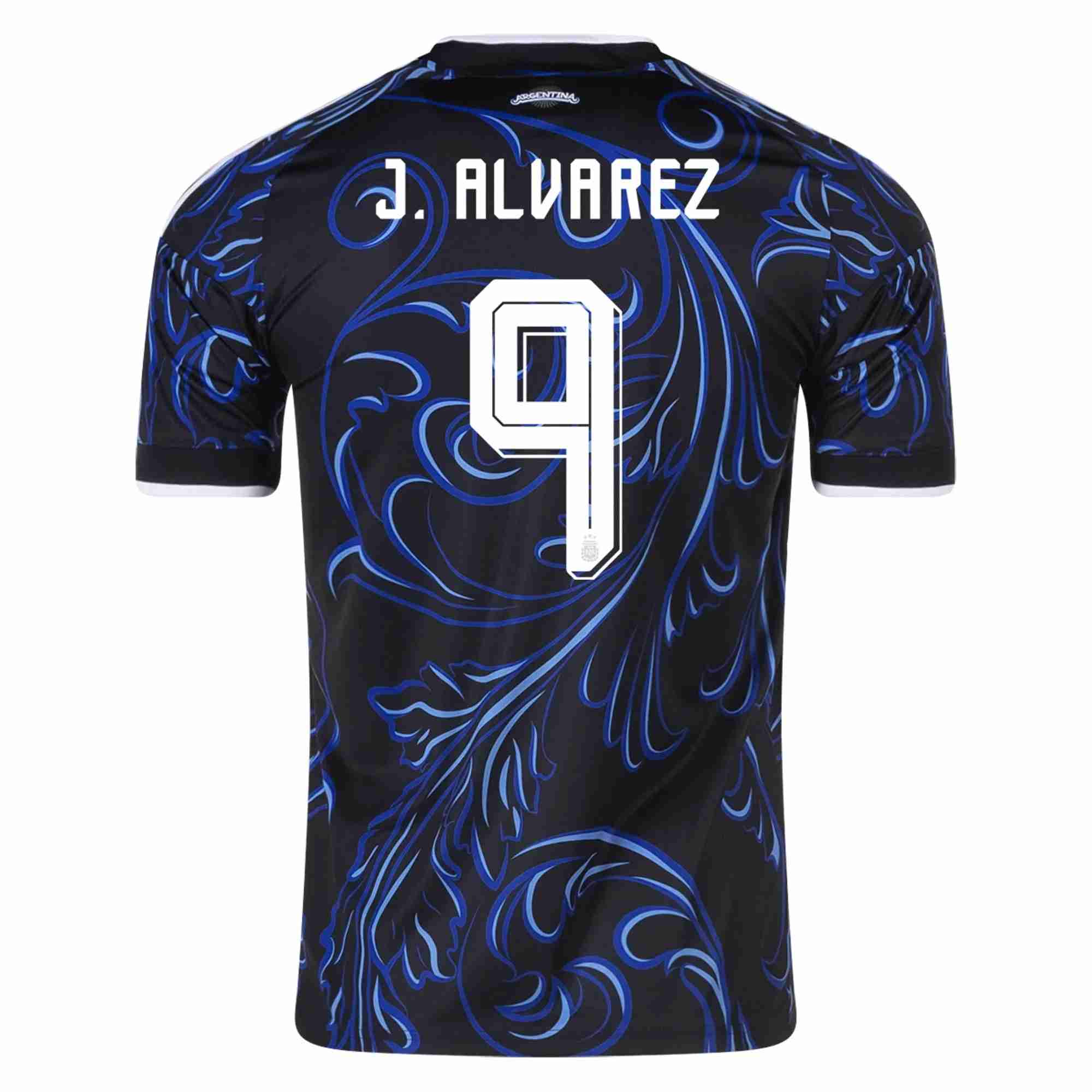 J.ALVAREZ NO.9 Camiseta Argentina Segunda Equipacion 2026 – Versión Jugador J.ALVAREZ NO.9 Camiseta Argentina Segunda Equipacion 2026 – Versión Jugador