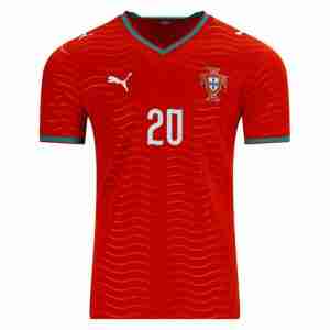 JOÃO CANCELO NO.20 Camiseta Portugal Primera Equipacion 2026 – Versión Jugador_1