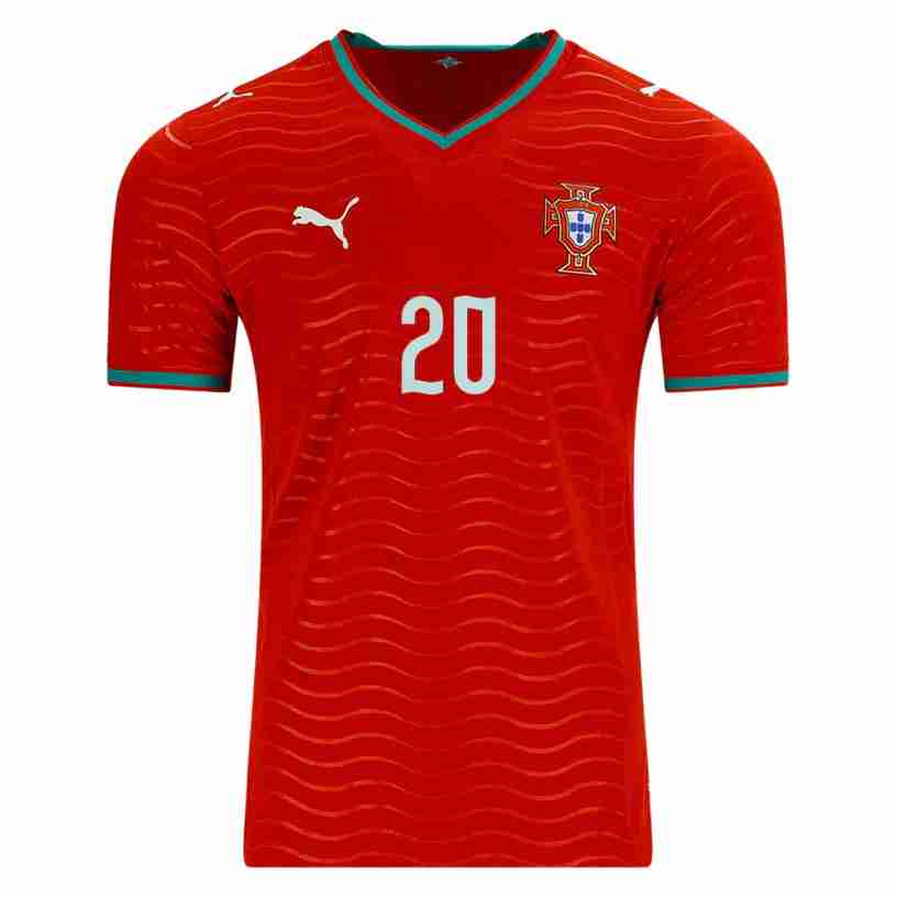 JOÃO CANCELO NO.20 Camiseta Portugal Primera Equipacion 2026 – Versión Jugador_1 JOÃO CANCELO NO.20 Camiseta Portugal Primera Equipacion 2026 – Versión Jugador_1