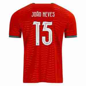 JOÃO NEVES NO.15 Camiseta Portugal Primera Equipacion 2026 – Versión Jugador