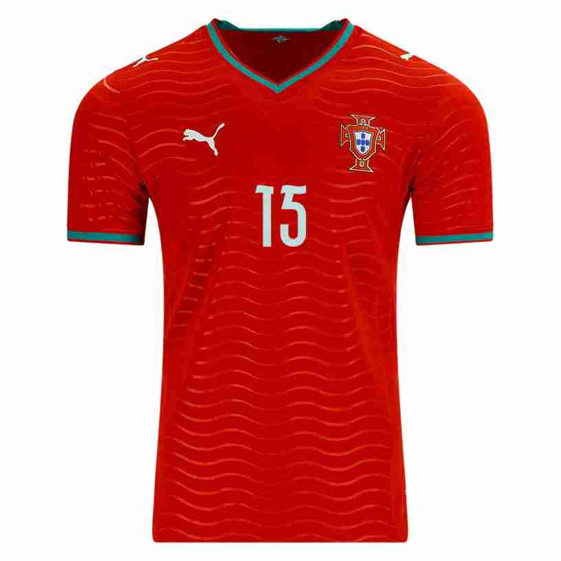 JOÃO NEVES NO.15 Camiseta Portugal Primera Equipacion 2026 – Versión Jugador_1 JOÃO NEVES NO.15 Camiseta Portugal Primera Equipacion 2026 – Versión Jugador_1