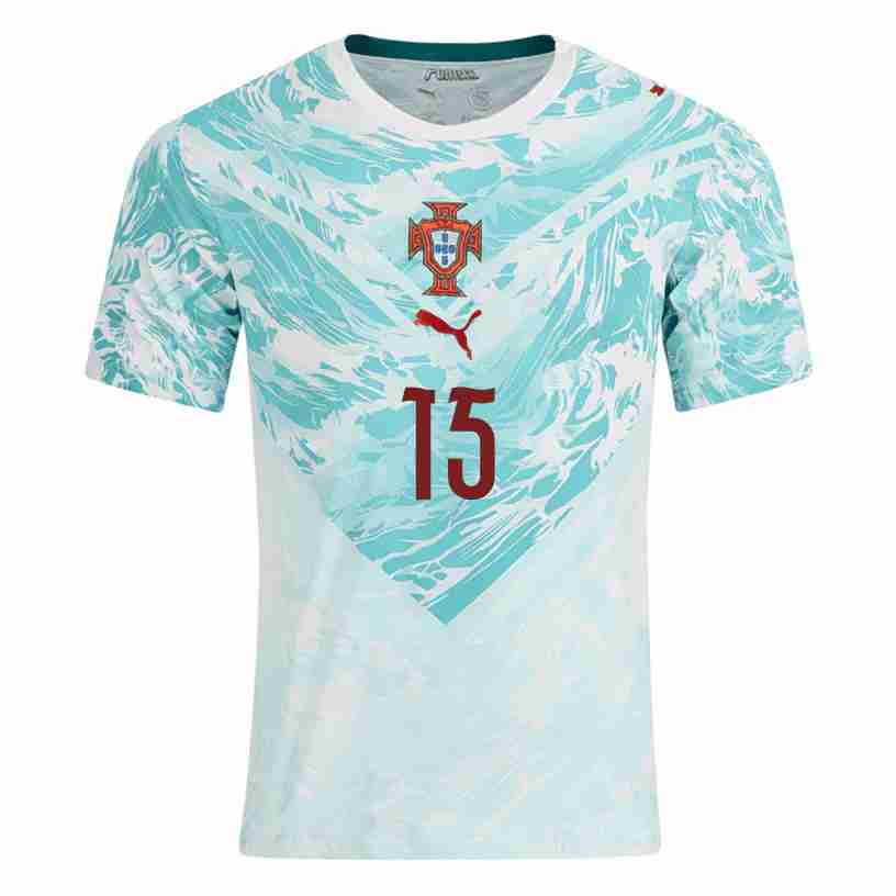 JOAO NEVES NO.15 Camiseta Portugal Segunda Equipacion 2026 – Versión Jugador_1 JOAO NEVES NO.15 Camiseta Portugal Segunda Equipacion 2026 – Versión Jugador_1