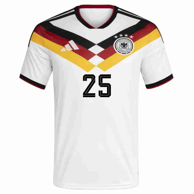 KOCH NO.25 Camiseta Alemania Primera Equipacion 2026 – Versión Jugador_1 KOCH NO.25 Camiseta Alemania Primera Equipacion 2026 – Versión Jugador_1