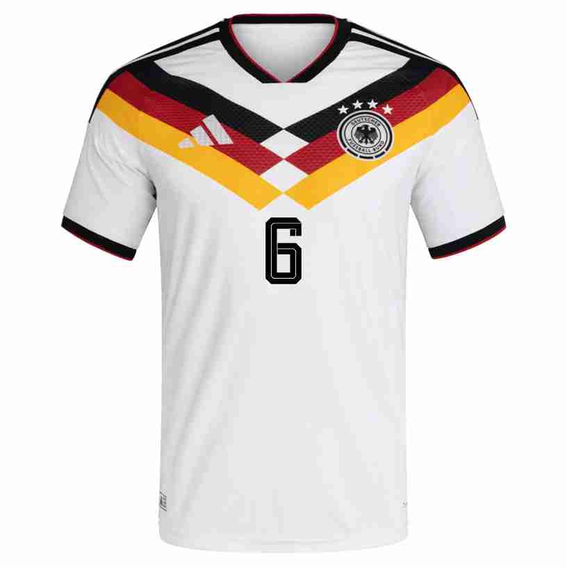 Kimmich NO.6 Camiseta Alemania Primera Equipacion 2026 – Versión Jugador_1 Kimmich NO.6 Camiseta Alemania Primera Equipacion 2026 – Versión Jugador_1