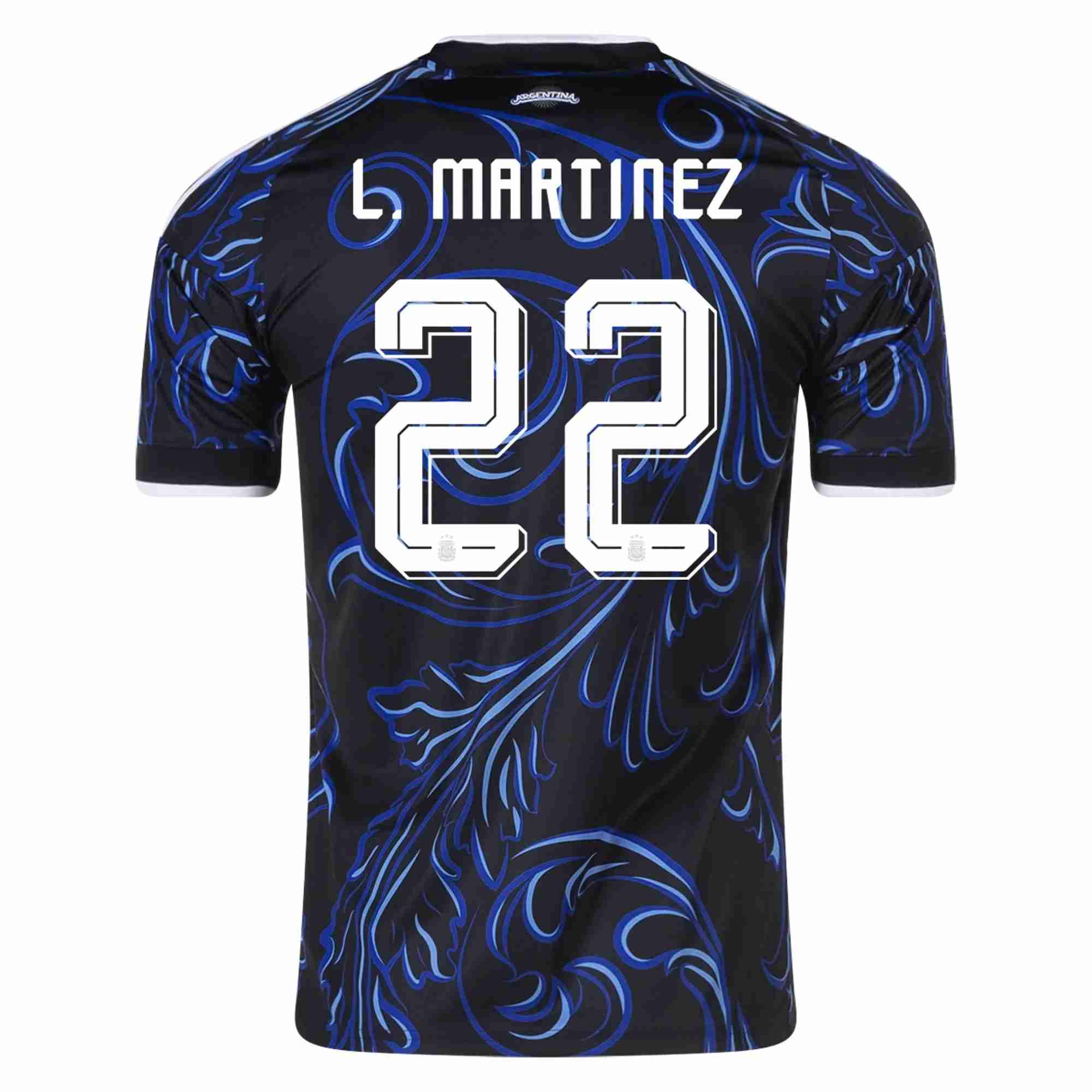 L.MARTINEZ NO.22 Camiseta Argentina Segunda Equipacion 2026 – Versión Jugador L.MARTINEZ NO.22 Camiseta Argentina Segunda Equipacion 2026 – Versión Jugador