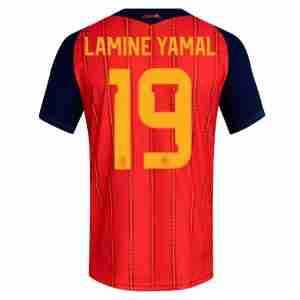 LAMINE YAMAL NO.19 Camiseta España Primera Equipacion 2026 – Versión Jugador