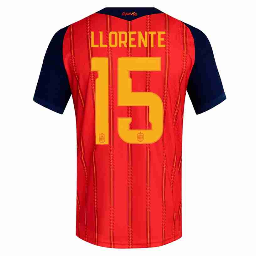LLORENTE NO.15 Camiseta España Primera Equipacion 2026 – Versión Jugador LLORENTE NO.15 Camiseta España Primera Equipacion 2026 – Versión Jugador