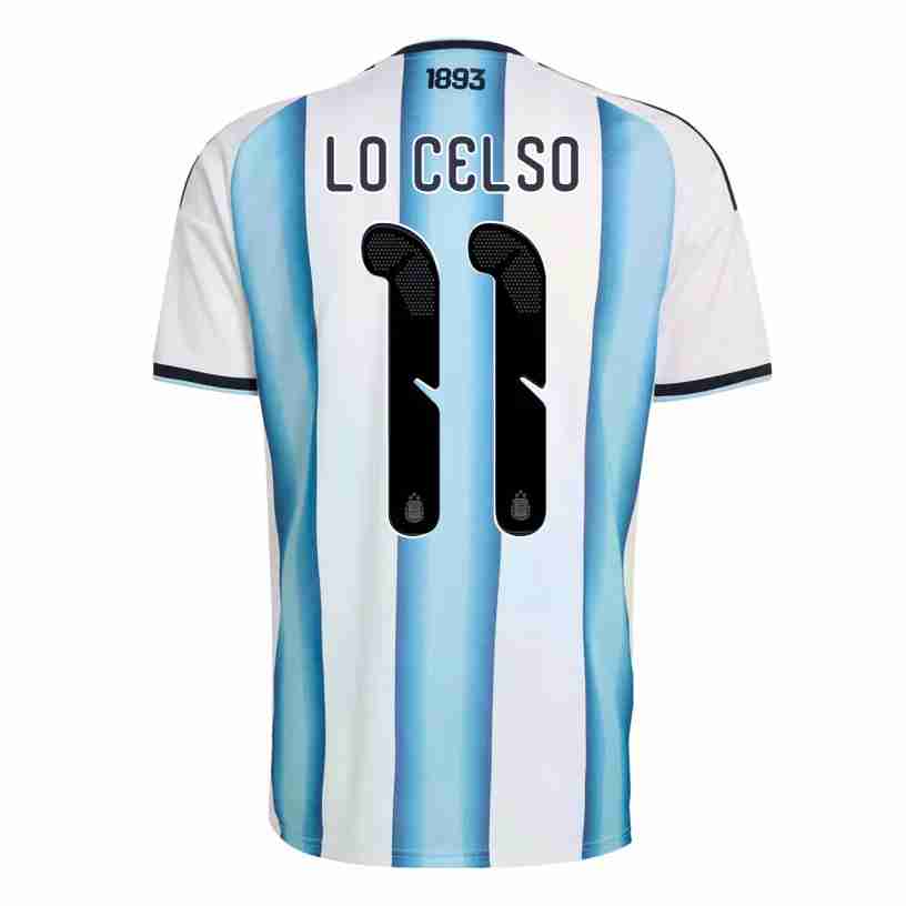 LO CELSO NO.11 Camiseta Argentina Primera Equipacion 2026 – Versión Jugador LO CELSO NO.11 Camiseta Argentina Primera Equipacion 2026 – Versión Jugador