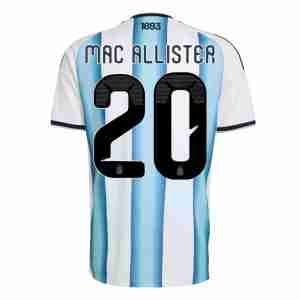 MAC ALLISTER NO.20 Camiseta Argentina Primera Equipacion 2026 – Versión Jugador