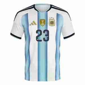 MARTINEZ NO.23 Camiseta Argentina Primera Equipacion 2026 – Versión Jugador_1
