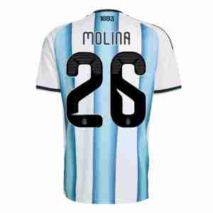 MOLINA NO.26 Camiseta Argentina Primera Equipacion 2026 – Versión Jugador