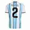 MONTIEL NO.2 Camiseta Argentina Primera Equipacion 2026 – Versión Jugador