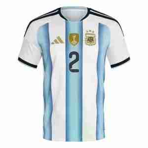 MONTIEL NO.2 Camiseta Argentina Primera Equipacion 2026 – Versión Jugador_1