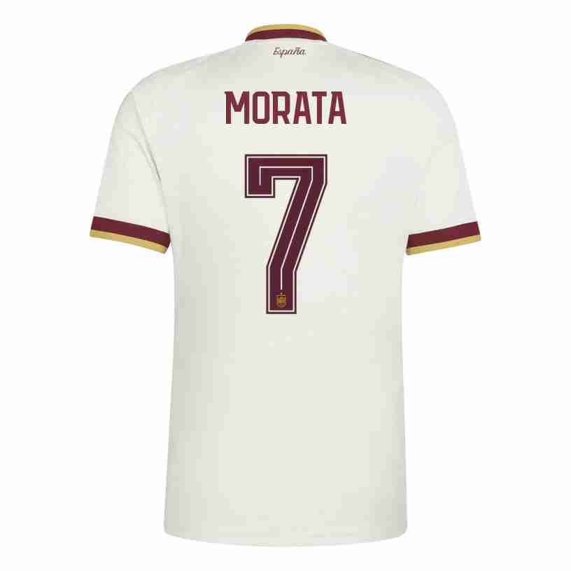 MORATA NO.7 Camiseta España Segunda Equipacion 2026 – Versión Jugador MORATA NO.7 Camiseta España Segunda Equipacion 2026 – Versión Jugador