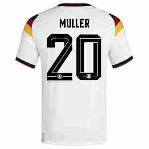 MULLER NO.20 Camiseta Alemania Primera Equipacion 2026 – Versión Jugador