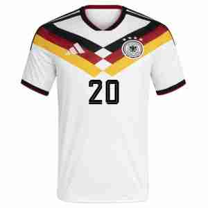MULLER NO.20 Camiseta Alemania Primera Equipacion 2026 – Versión Jugador_1