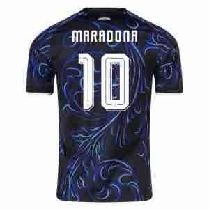 Maradona NO.10 Camiseta Argentina Segunda Equipacion 2026 – Versión Jugador