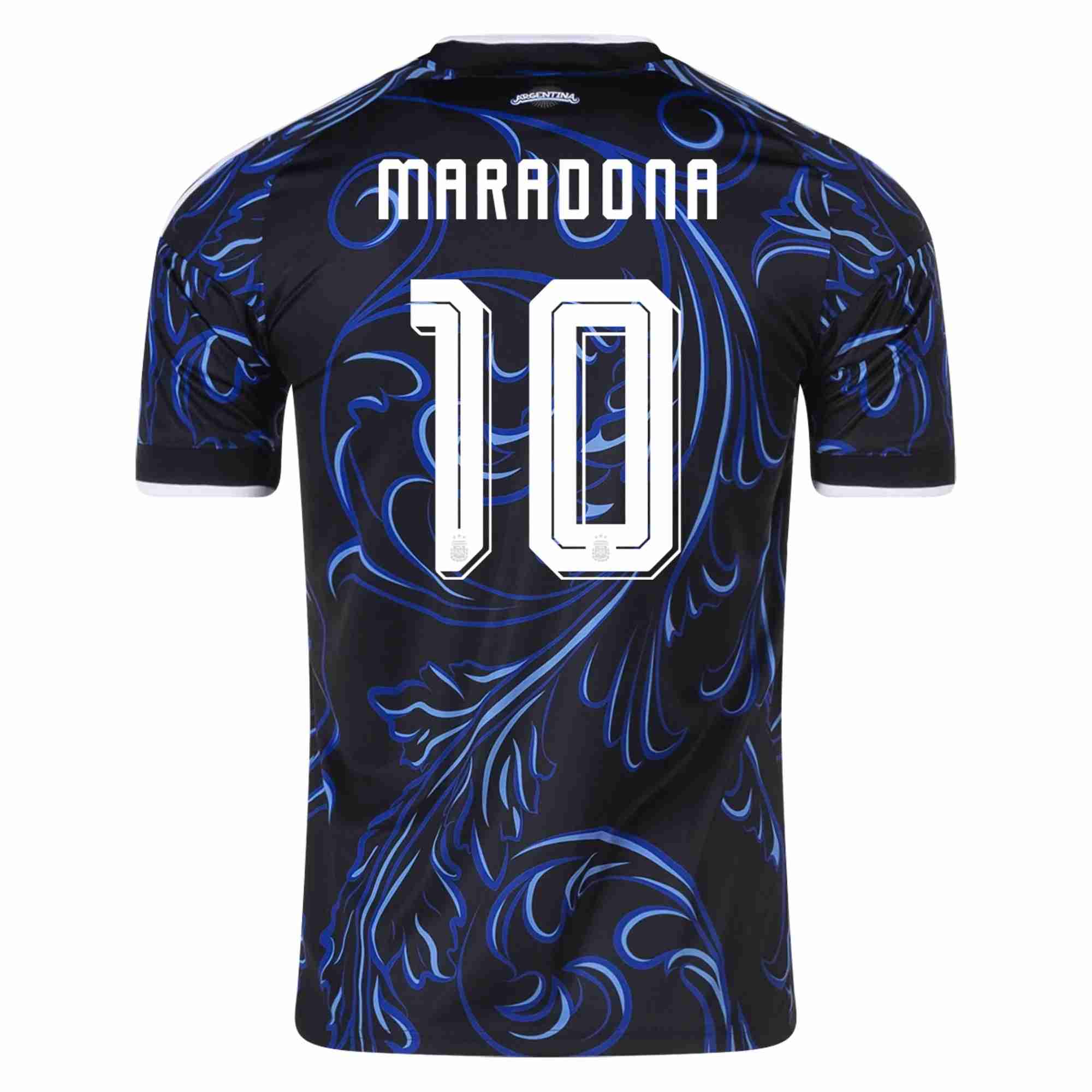 Maradona NO.10 Camiseta Argentina Segunda Equipacion 2026 – Versión Jugador Maradona NO.10 Camiseta Argentina Segunda Equipacion 2026 – Versión Jugador