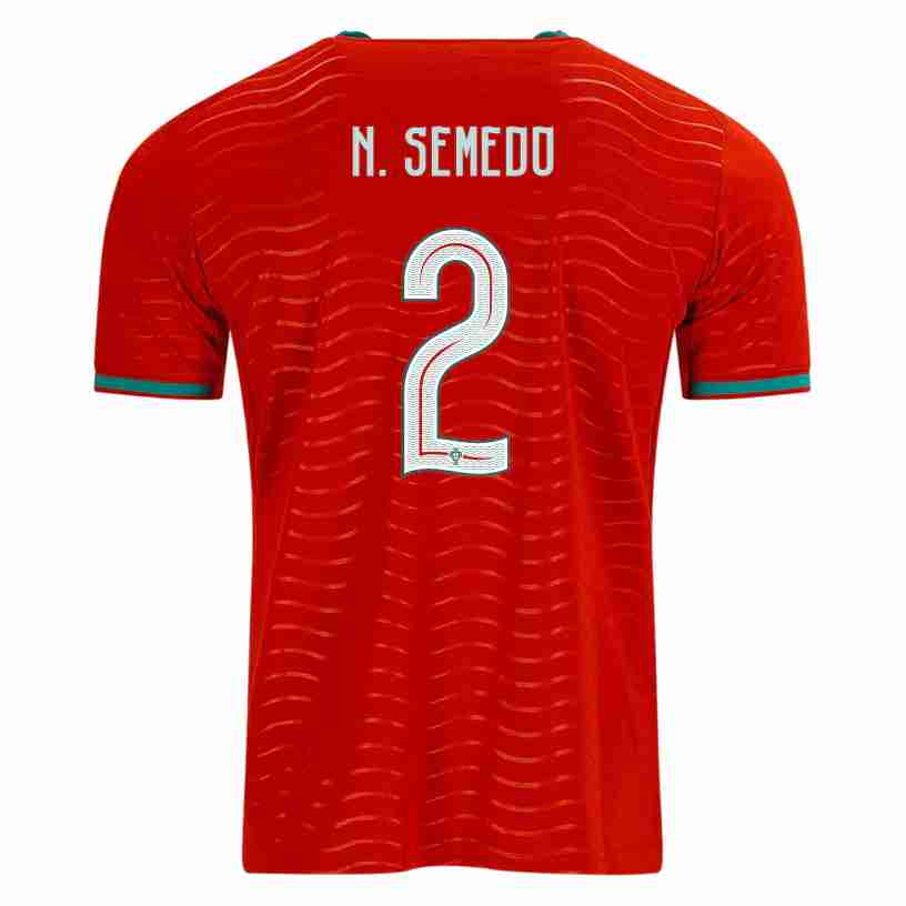 N. SEMEDO NO.2 Camiseta Portugal Primera Equipacion 2026 – Versión Jugador N. SEMEDO NO.2 Camiseta Portugal Primera Equipacion 2026 – Versión Jugador