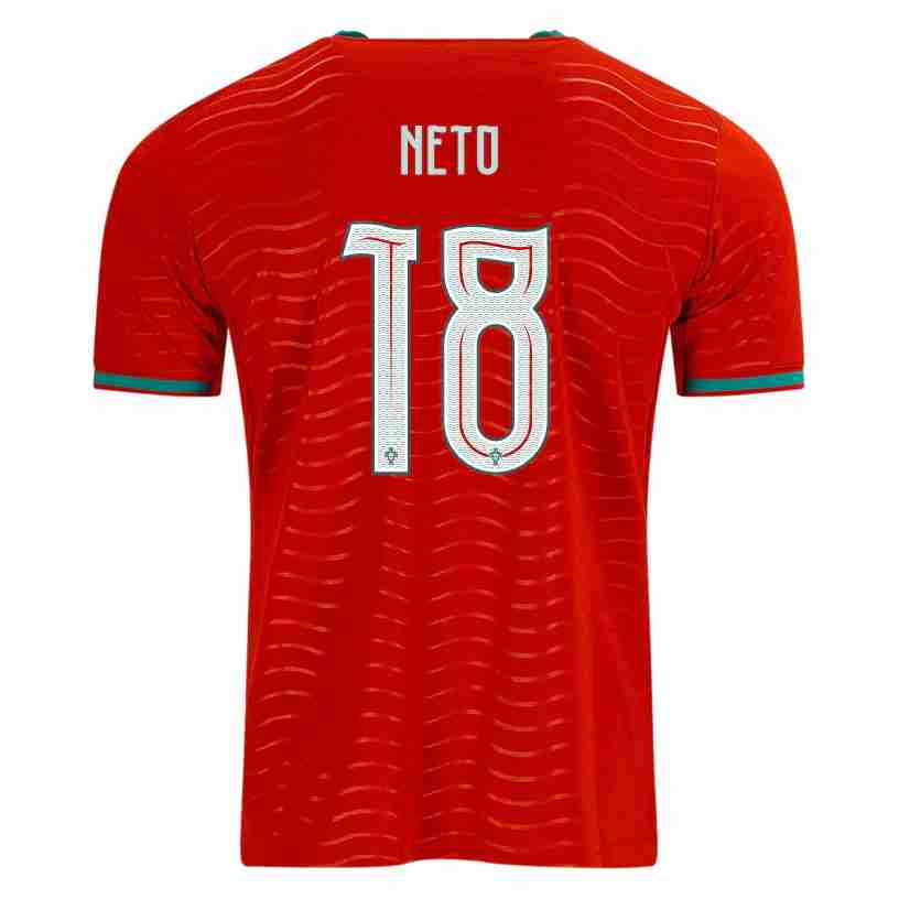 NETO NO.18 Camiseta Portugal Primera Equipacion 2026 – Versión Jugador NETO NO.18 Camiseta Portugal Primera Equipacion 2026 – Versión Jugador