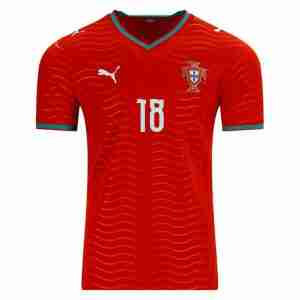 NETO NO.18 Camiseta Portugal Primera Equipacion 2026 – Versión Jugador_1