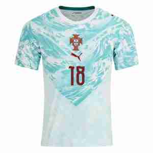 NETO NO.18 Camiseta Portugal Segunda Equipacion 2026 – Versión Jugador_1
