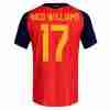NICO WILLIAMS NO.17 Camiseta España Primera Equipacion 2026 – Versión Jugador