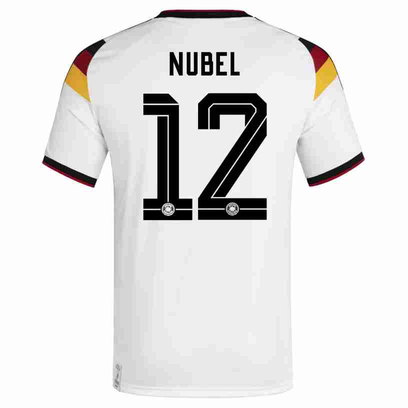 NUBEL NO.12 Camiseta Alemania Primera Equipacion 2026 – Versión Jugador NUBEL NO.12 Camiseta Alemania Primera Equipacion 2026 – Versión Jugador