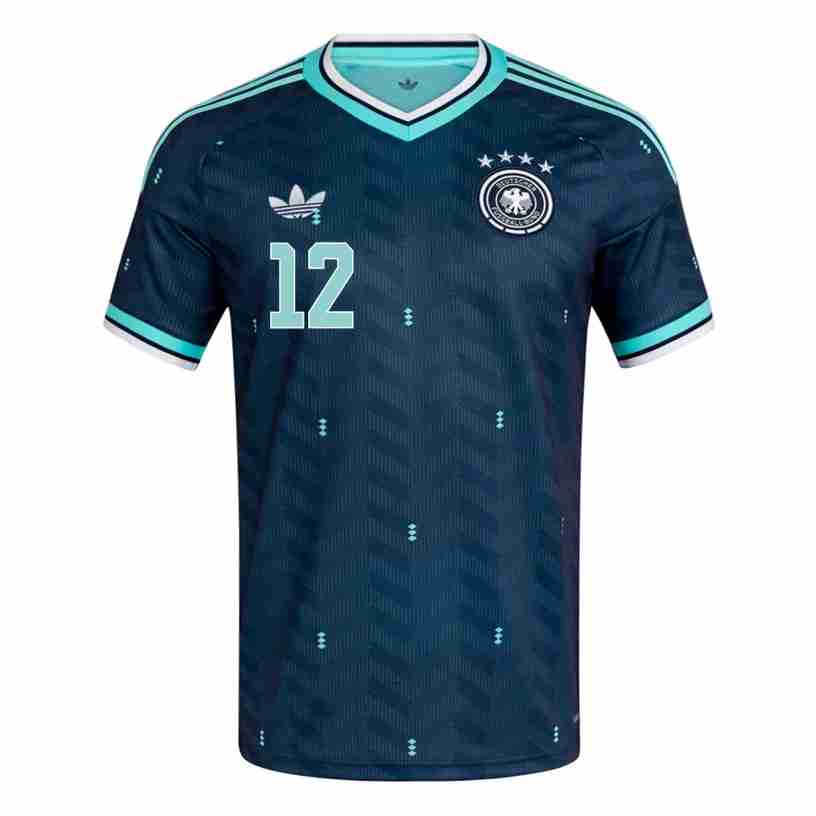 NUBEL NO.12 Camiseta Alemania Segunda Equipacion 2026 – Versión Jugador_1 NUBEL NO.12 Camiseta Alemania Segunda Equipacion 2026 – Versión Jugador_1