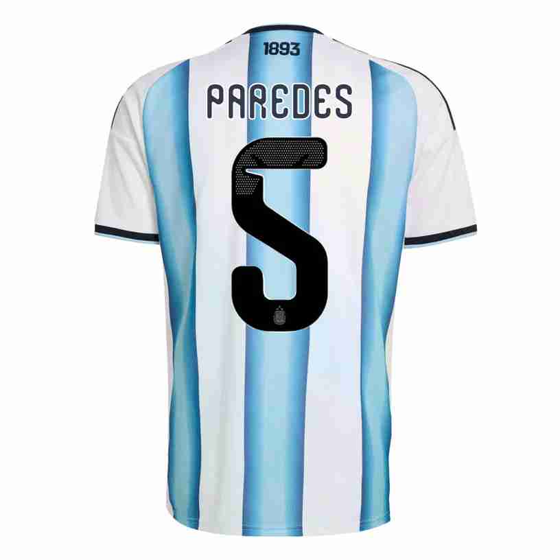 PAREDES NO.5 Camiseta Argentina Primera Equipacion 2026 – Versión Jugador PAREDES NO.5 Camiseta Argentina Primera Equipacion 2026 – Versión Jugador
