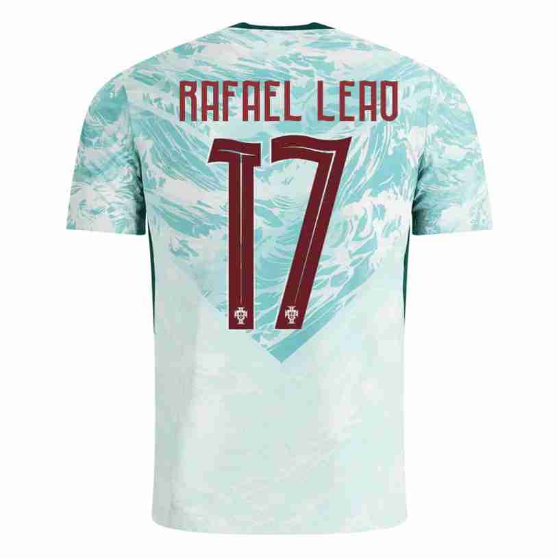 RAFAEL LEAO NO.17 Camiseta Portugal Segunda Equipacion 2026 – Versión Jugador RAFAEL LEAO NO.17 Camiseta Portugal Segunda Equipacion 2026 – Versión Jugador