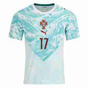 RAFAEL LEAO NO.17 Camiseta Portugal Segunda Equipacion 2026 – Versión Jugador_1
