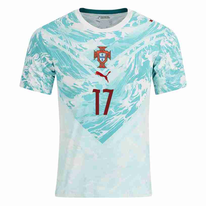 RAFAEL LEAO NO.17 Camiseta Portugal Segunda Equipacion 2026 – Versión Jugador_1 RAFAEL LEAO NO.17 Camiseta Portugal Segunda Equipacion 2026 – Versión Jugador_1